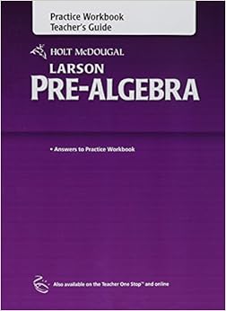 Homework and practice workbook holt pre algebra answers 06 image