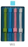 Wii - Strap Handschlaufen 4er-Set (wei&szlig;, rosa, t&uuml;rkis, hellblau)