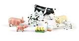 Learning Resources Jumbo Farm Animals: Mommas and Babies Toy Set (8 Piece)