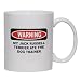 WARNING MY JACK RUSSELL TERRIER ATE THE DOG TRAINER Mug for Coffee / Hot Beverage (choice of sizes and colors)