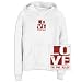 Sweatshirt Woman White  Love Tin Pan Alley  Music