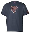 Men`s Chicago Bears Gridiron Classic Blue Distressed Logo Tshirt