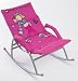 Bang on the Door - Pink Rocker Chair - Metal