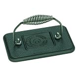 Lodge Logic Pre-Seasoned Rectangular Cast-Iron Grill Press by Lodge