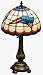 New England Patriots Stained Glass Table Lamp