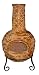 DA Global Design Ltd:  The Bubble Chimenea: Large: Autumn Red/Autumn Gold/ Emerald Green