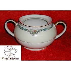Noritake Cortez #N A Sugar Bowl - No Lid by 
