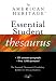 Book The American Heritage Essential Student Thesaurus (American Heritage Dictionary)