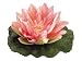 Faux 6.5Wx6.5L Floating Water Lily Flower Head Pink (Pack of 24)