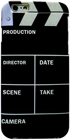 AceOfCase - Apple iPhone 6 / 6G (4.7"), Movie Director Camera Board Snap on TPU Soft Phone Case / Back Cover.