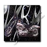 Tile Picturing Harley-Davidson  Motorcycle