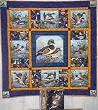 Duck Season Wallhanging Quilt Kit Aprox 40x40