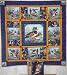 Duck Season Wallhanging Quilt Kit Aprox 40x40