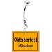 Orange Munchen Oktoberfest Belly Ring