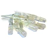 microtivity 5mm Diffused RGB Controllable LED, Common Cathode (Pack of 12)