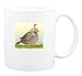 Mug with walking, quail, field