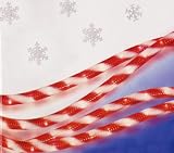 18 Feet Red & White Candy Cane Rope Christmas Lights