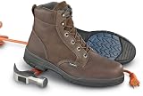 Men's Wolverine 6 Steel Toe DuraShocks Dark Brown