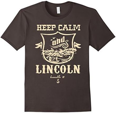 shirt for name Lincoln  - Male 3XL - Asphalt