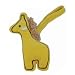 Miyim Simply Organic Crib Stroller Toy, Giraffe, 0-3 Months