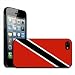 Trinidad And Tobago Flag Hard Case Clip On Back Cover For Apple iPhone 5