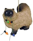 Himalayan Cat with Lights Christmas Ornament