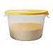 Rubbermaid Commercial Lid, for Round Food Storage Container, Yellow, Fits 12-22 Qt. Containers