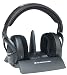 Sennheiser RS-65 Wireless RF Circumaural Headphones with SRS Surround Sound Processor (Black)