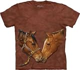 The Mountain Horses Howdy Men's Brown T-shirt