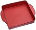 Kitchen & Housewares : Roshco Silicon Square Cake Pan, Red