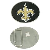 New Orleans Saints Classic Logo Belt Buckle (Measures 3" x 2.5")
