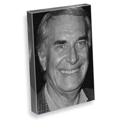 MARTIN LANDAU - Canvas Print (A5 - Signed by the Artist) #js001