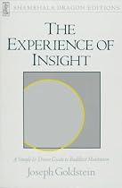 Experience of Insight (Shambhala Dragon Editions)