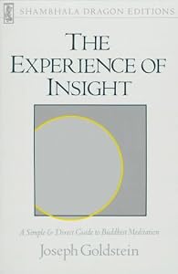 Cover of "Experience of Insight (Shambhal...