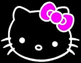 Hello Kitty Pink Bow Sticker (Decal) - 6"