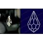 20mm Crystal Mini Drop Prisms -#405-20