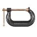 Bessey CDF402C 2-Inch x 2-Inch Copper Spindle Copper Spindle Drop Forged C Clamp