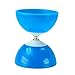 ELENKER New Big Bowl Diabolo Chinese Yo Yo Juggling Spinning Classic Toys with Hand Sticks Blue
