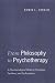 From Philosophy to Psychotherapy: A Phenomenological Model for Psychology, Psychiatry and Psychoanalysis
