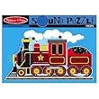 MELISSA & DOUG TRAIN SOUND WOODEN PUZZLE
