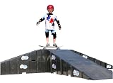Landwave Skateboard Driveway Kit with 8 Ramps and 6 Decks