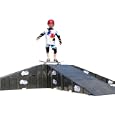 Landwave Skateboard Driveway Kit with 8 Ramps and 6 Decks