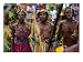 Men And Women In Traditional Colours Of Region, Madang, Papua New Guinea, Photographic Print by Jerry Galea, 32x24