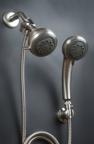 Brushed Nickel Mariner Combination Shower Head Brushed Nickel Mariner Combination Shower Head