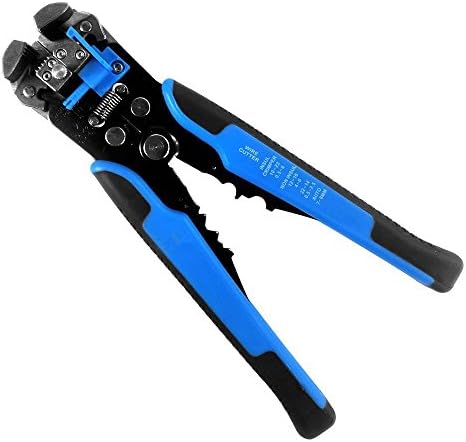 Mofail Wire Stripper,Wire Stripping Tool 8-Inch Self-adjusting Cable Stripper(blue)
