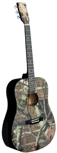 Mossy Oak Camo Acoustic Guitar