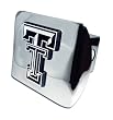 Texas Tech Premium Chrome Hitch Cover
