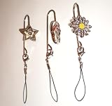 3 Cell Phone Hook Finder Hanger Clips Charm