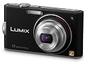 Panasonic Lumix DMC-FX60EB-K Digital Camera - Black (12.1MP, 5x Optical Zoom) 2.7 inch LCD