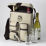 3 Bottle Vineyard Tote (Khaki
